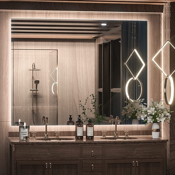 Bed bath and beyond on sale vanity mirror with lights